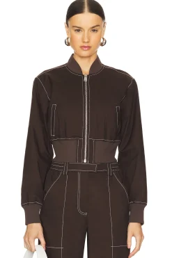 Women SIMKHAI Jackets & Coats>Lorenzo Bomber