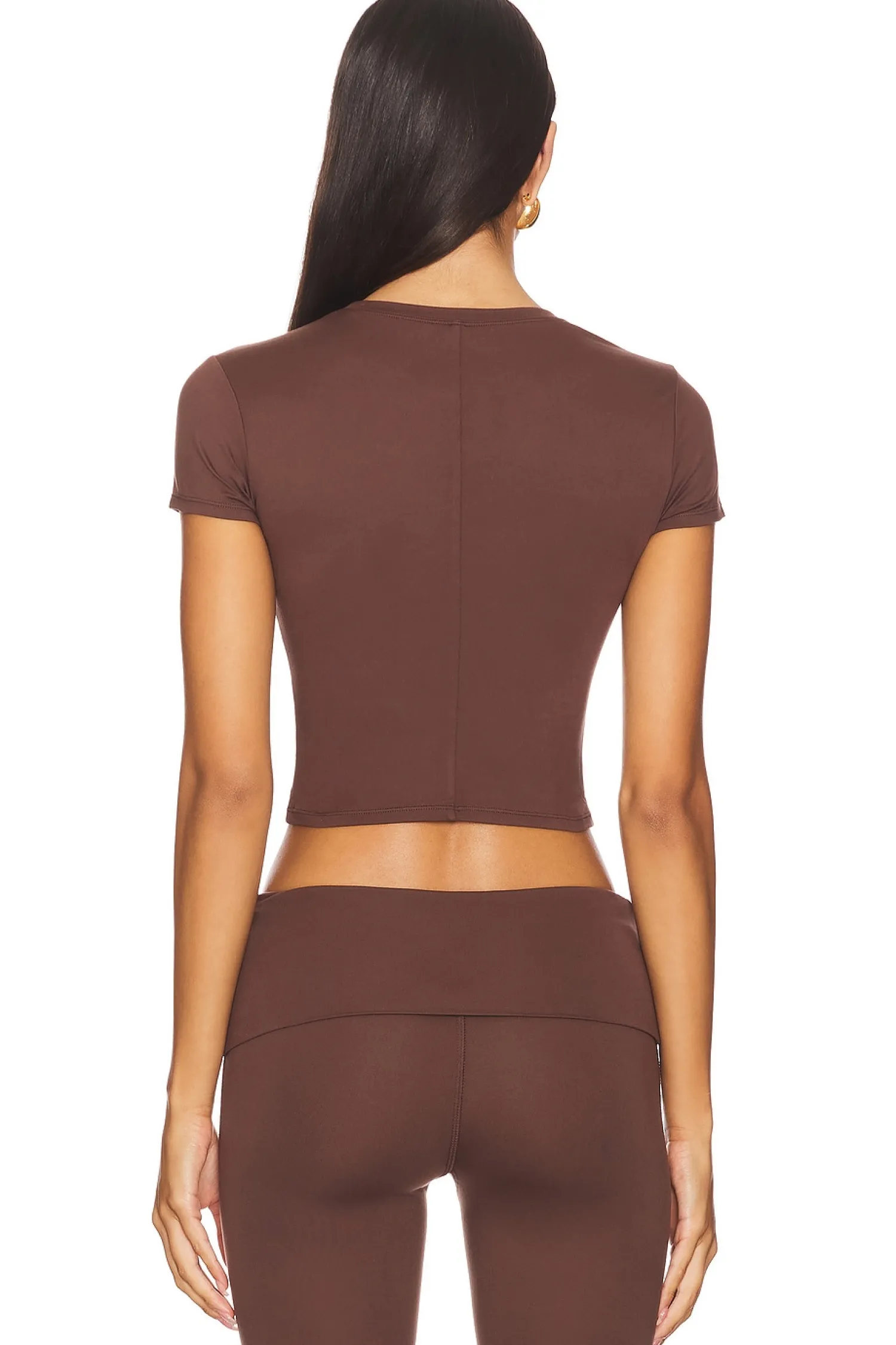 Women WellBeing + BeingWell Matching Sets>LoungeWell Light Lila Tee