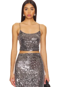 Women Bec + Bridge Matching Sets>Love Sequin Tank