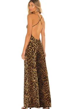 Women Norma Kamali Jumpsuits>Low Back Slip Jumpsuit