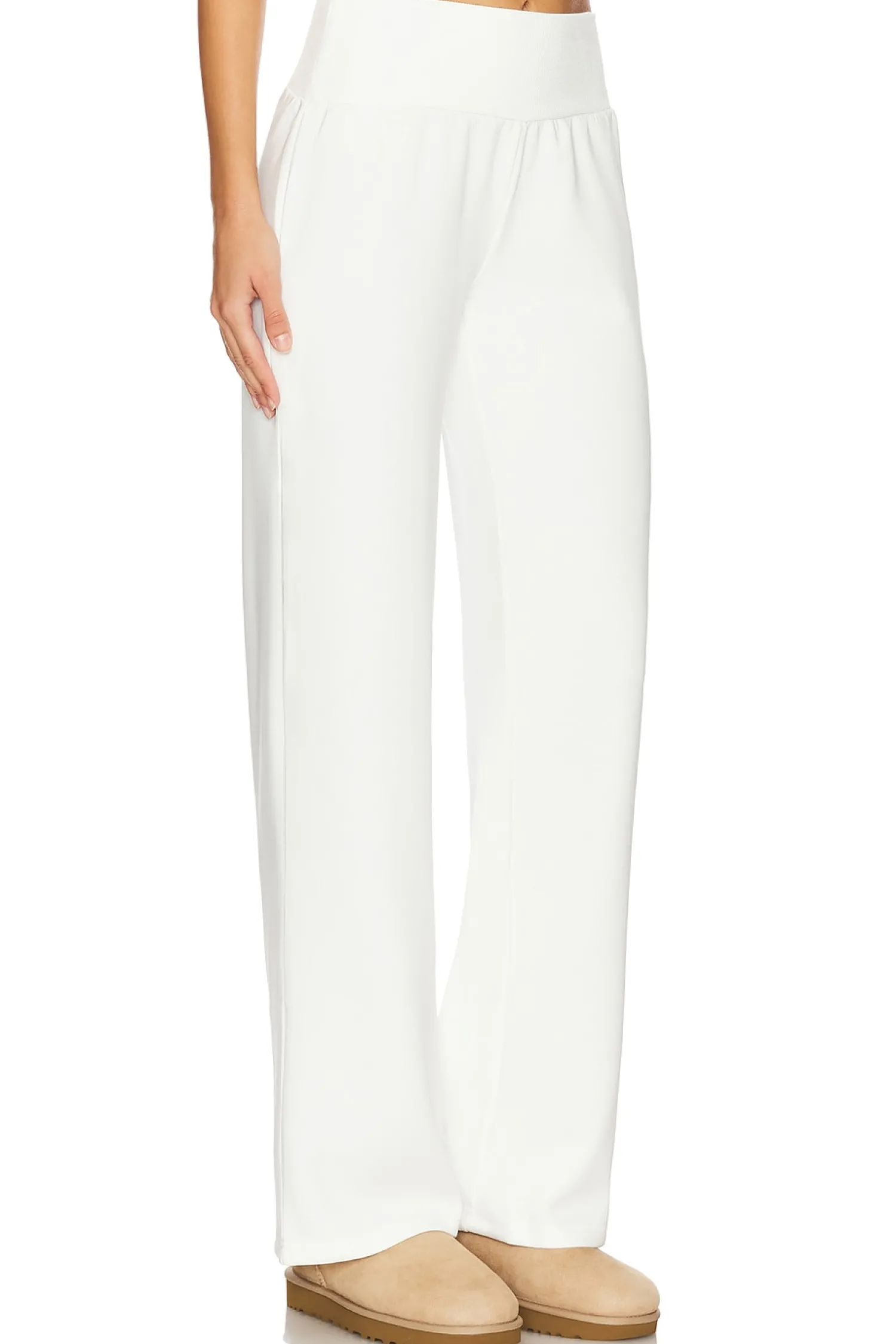 Women WeWoreWhat Loungewear>Low Rise Flare Pant