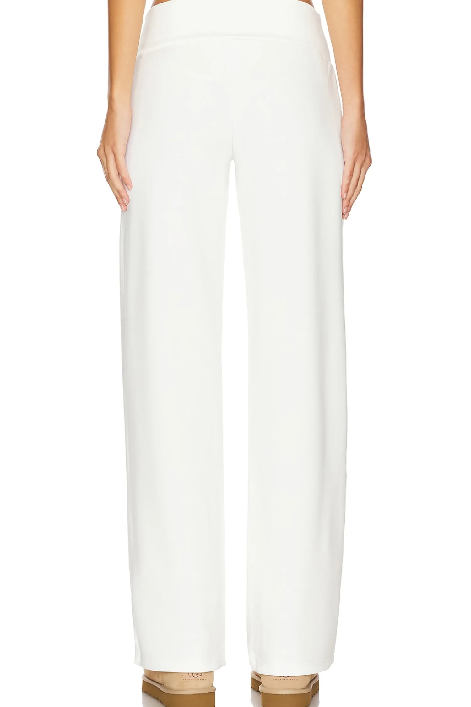 Women WeWoreWhat Loungewear>Low Rise Flare Pant