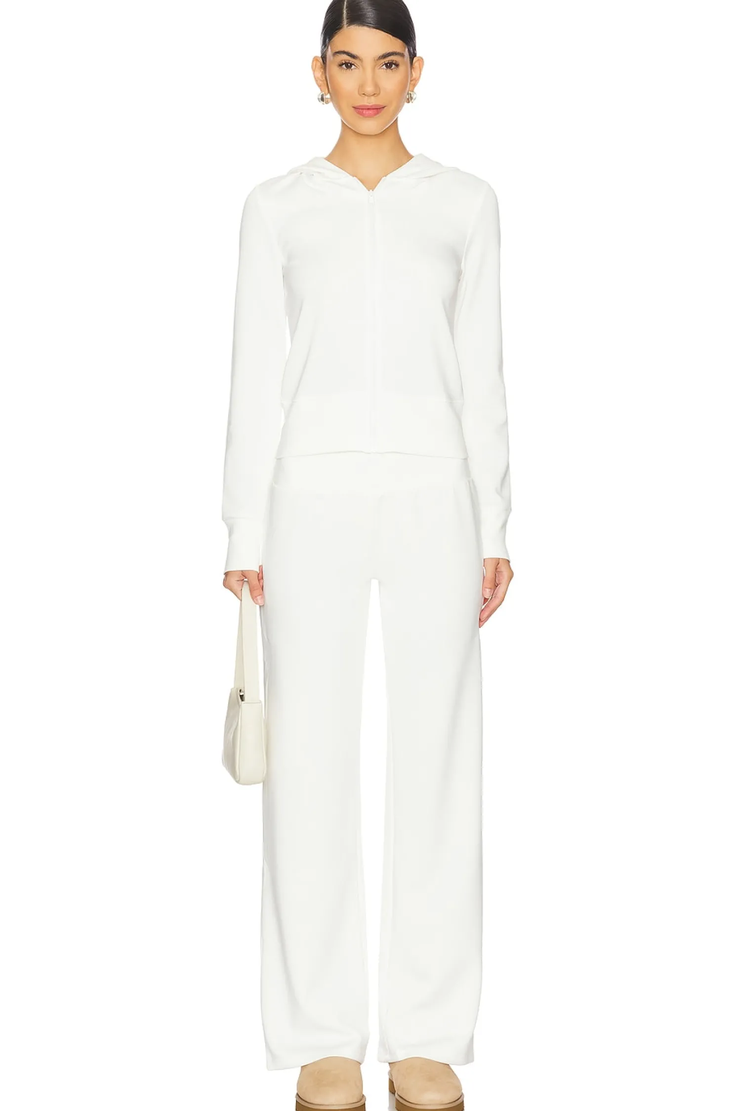 Women WeWoreWhat Loungewear>Low Rise Flare Pant