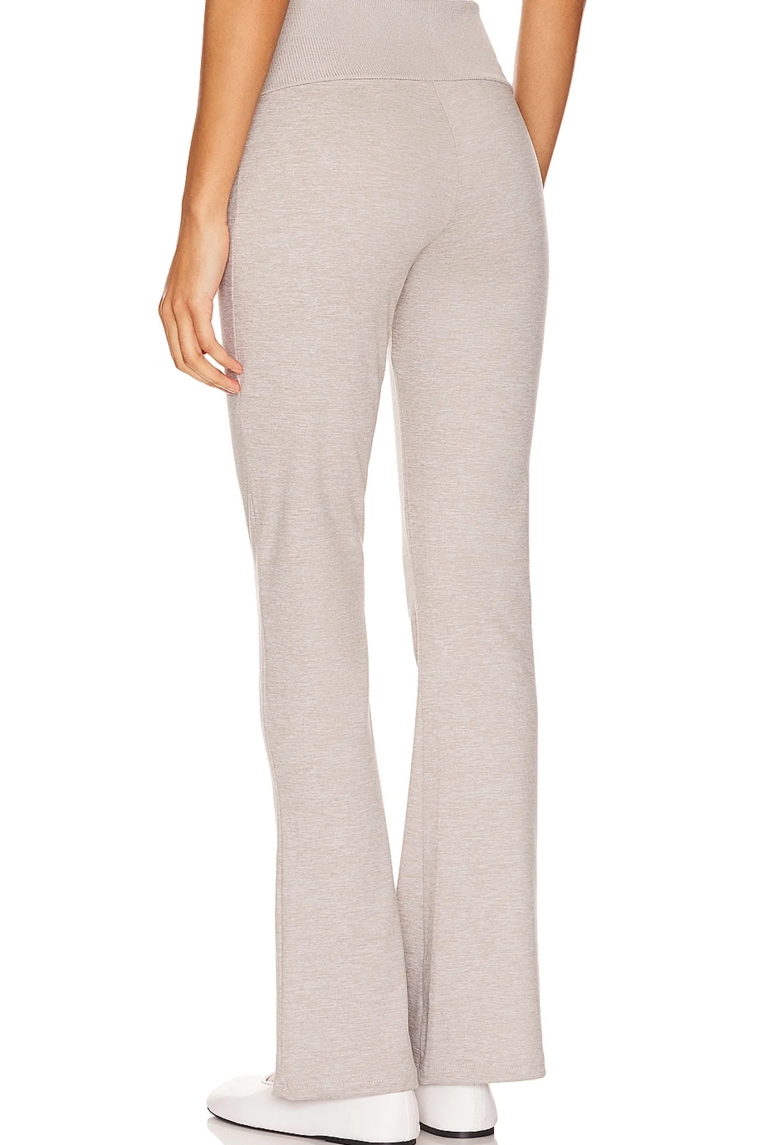 Women WeWoreWhat Loungewear>Low Rise Flare Pant