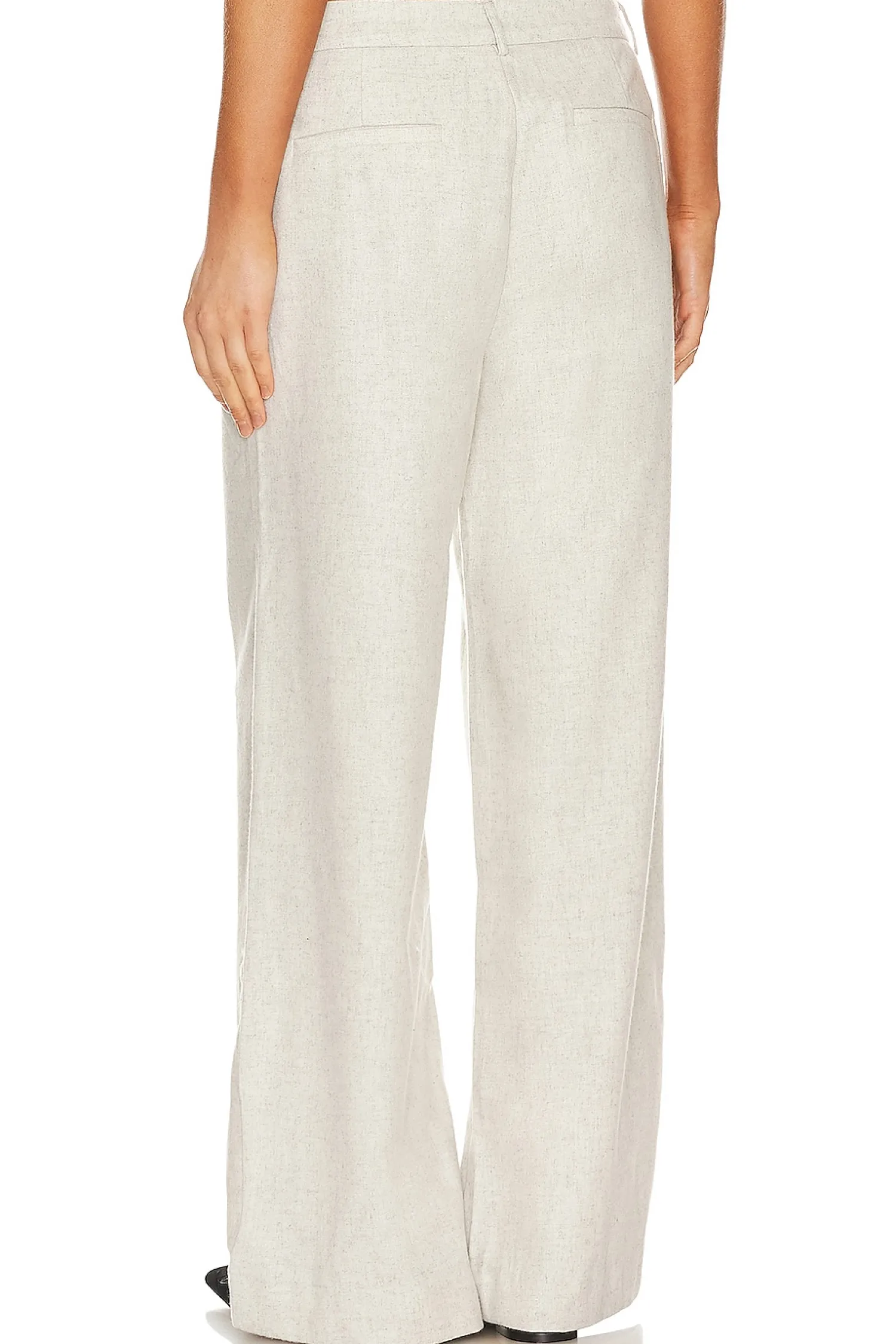 Women WeWoreWhat Pants|Matching Sets>Low Rise Wool Trousers