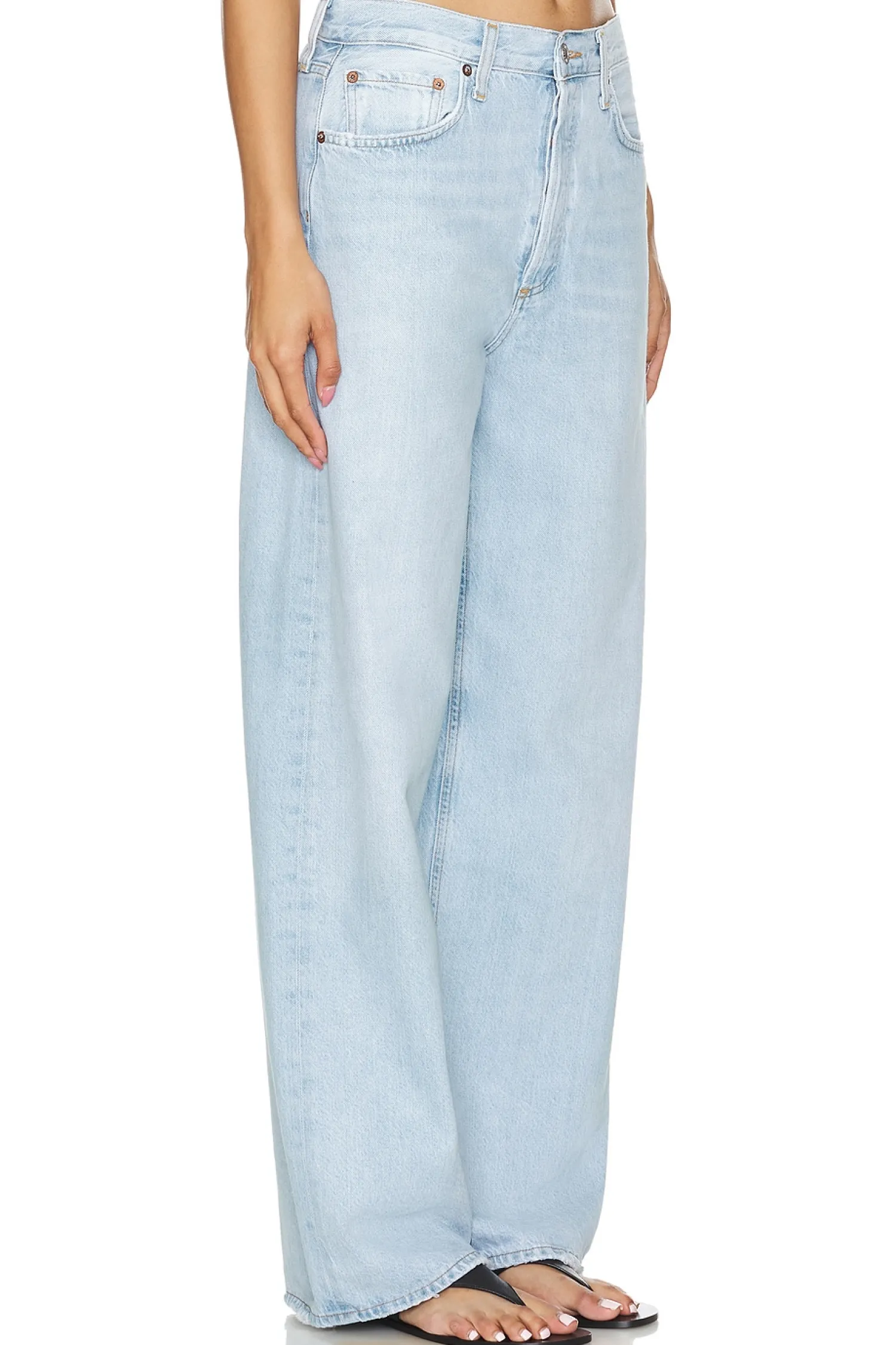 Women AGOLDE Pants>Low Slung Baggy