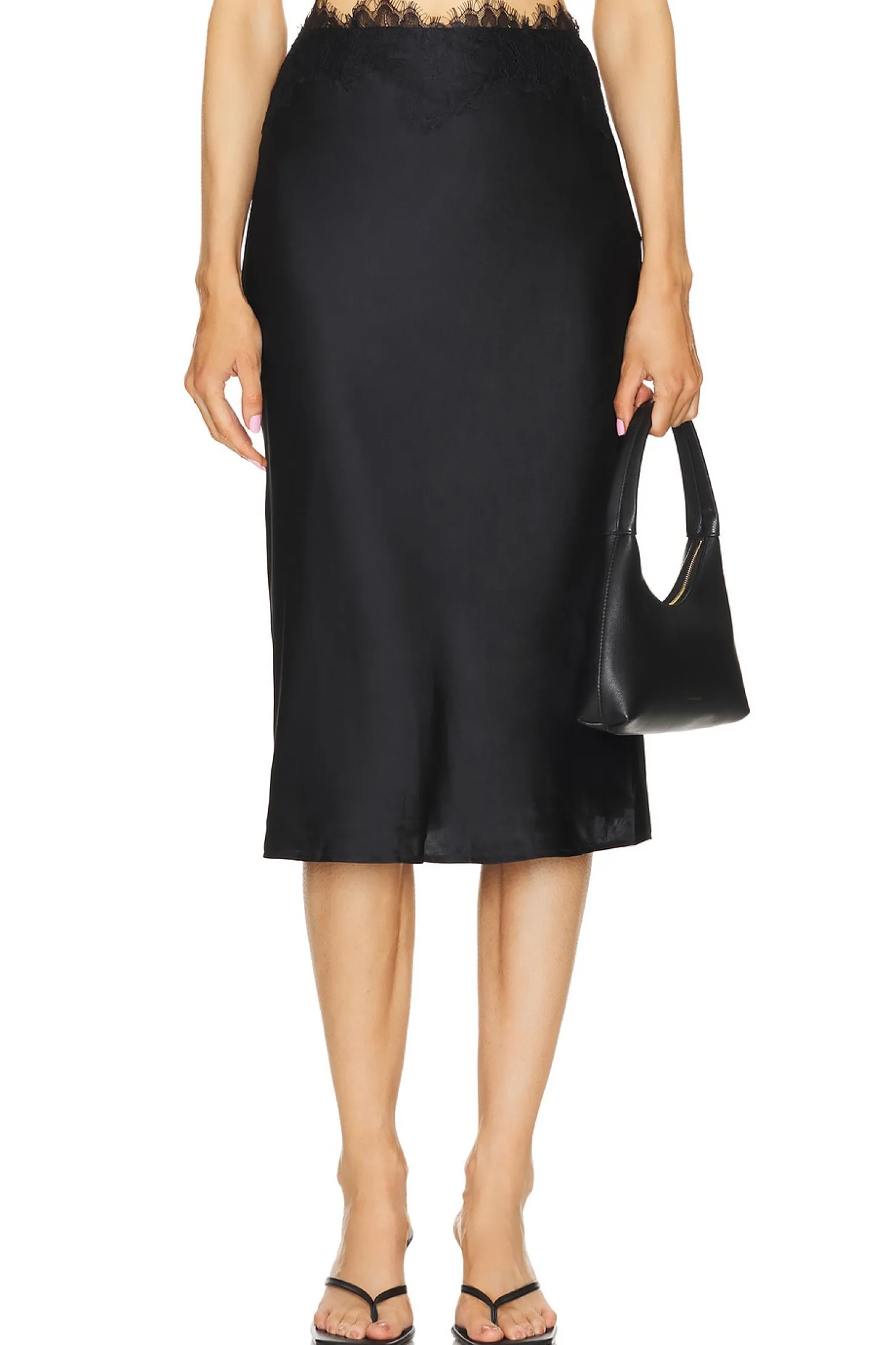 Women L'AGENCE Matching Sets>Loyal Lace Trim Skirt