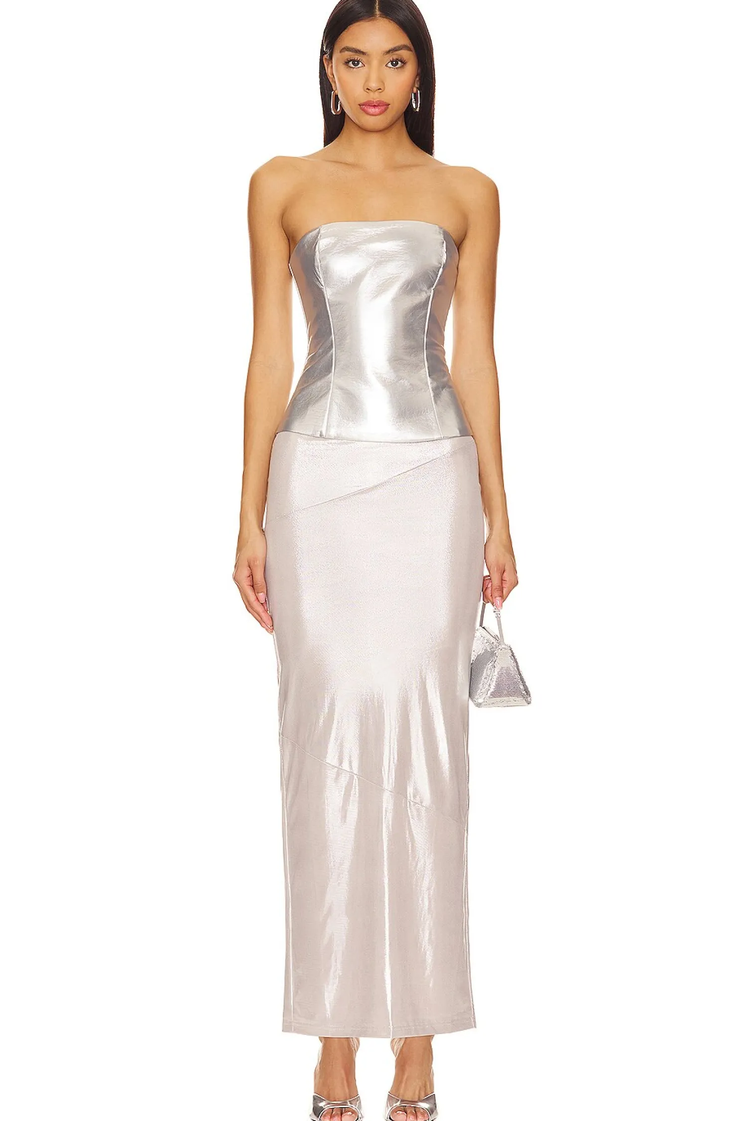Women superdown Matching Sets>Lucia Column Skirt