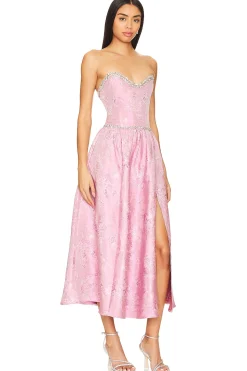 Women V. Chapman Dresses>Lucia Corset Midi Dress