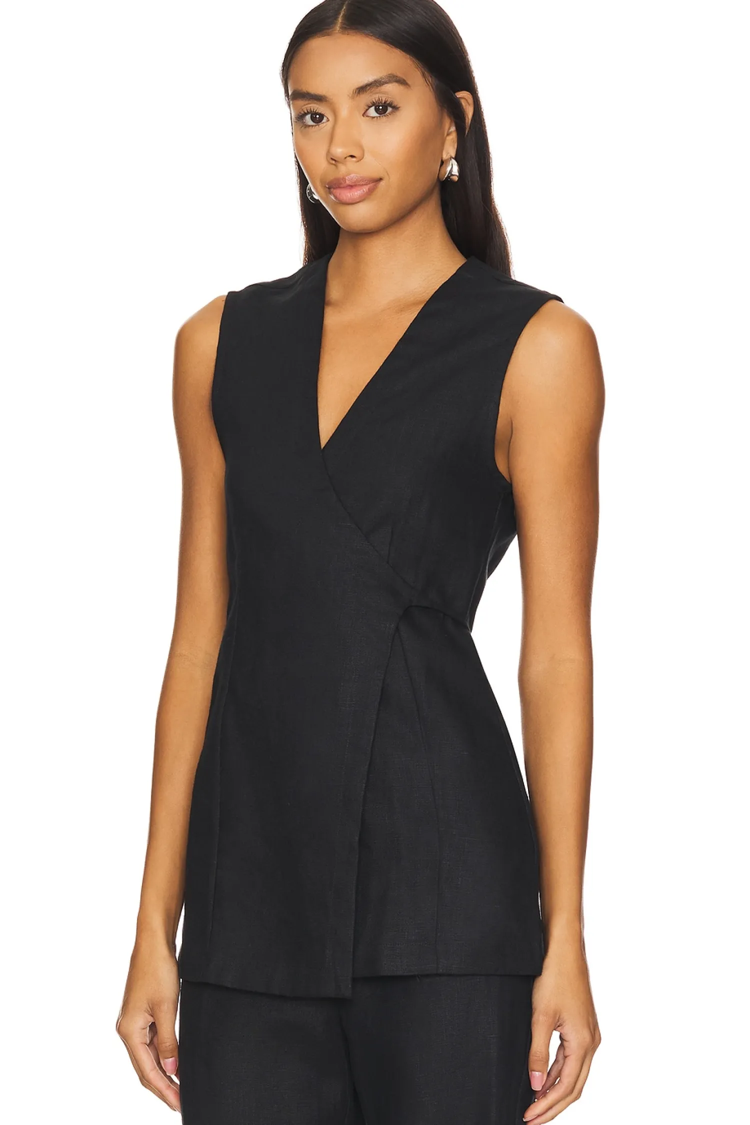 Women FAITHFULL THE BRAND Jackets & Coats>Lulea Wrap Vest