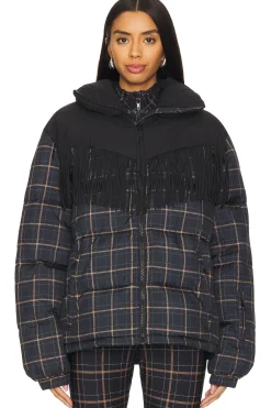 Women THE UPSIDE Jackets & Coats>Lumiere Fox Puffer Jacket