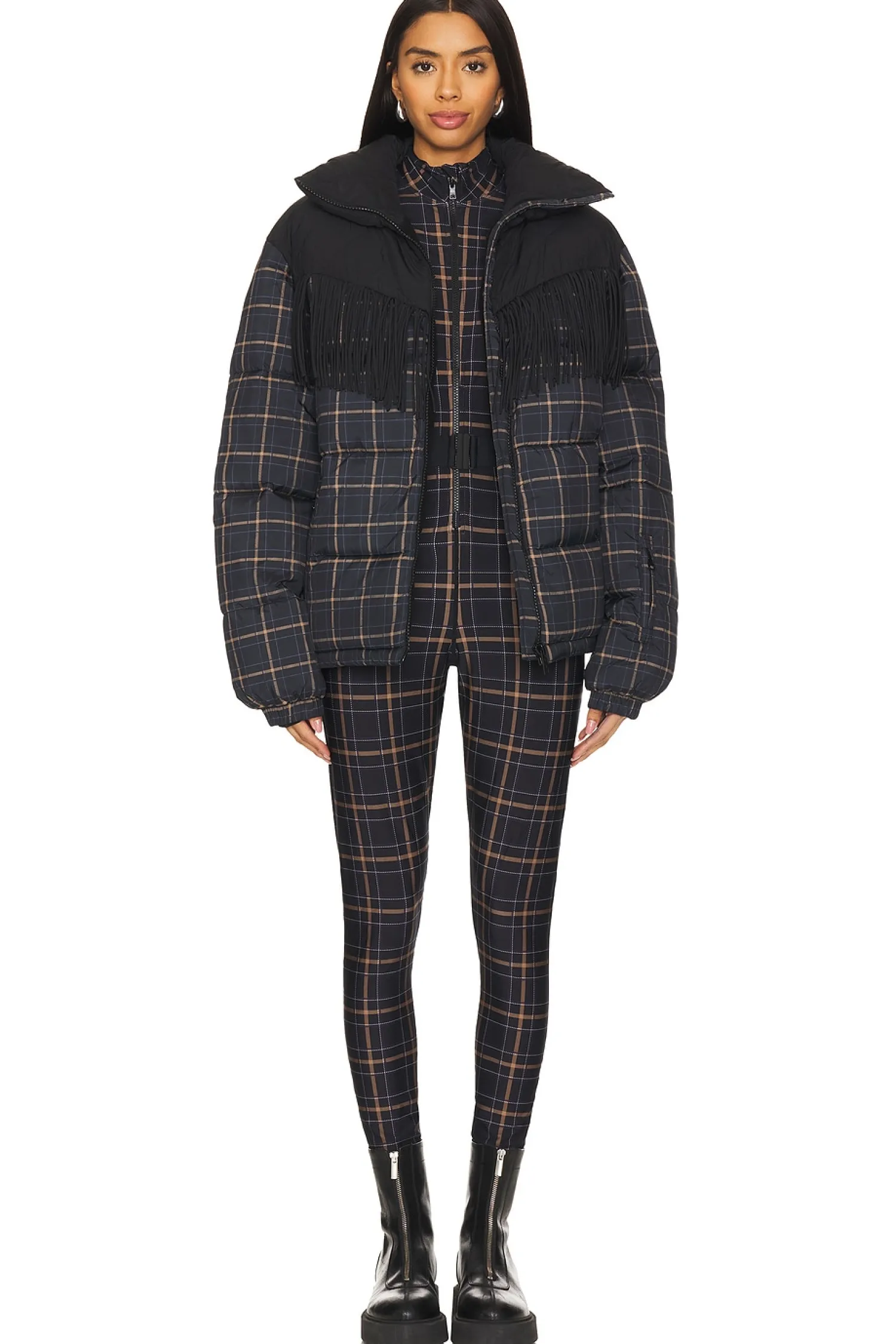 Women THE UPSIDE Jackets & Coats>Lumiere Fox Puffer Jacket