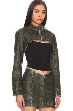 Women superdown Jackets & Coats>Lupita Faux Leather Jacket