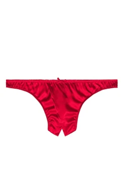 Women fleur du mal Lingerie & Sleepwear>Luxe Crotchless Thong