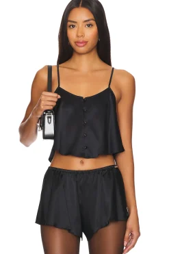 Women fleur du mal Lingerie & Sleepwear>Luxe Flutter Cami