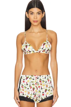 Women fleur du mal Lingerie & Sleepwear>Luxe Triangle Bra