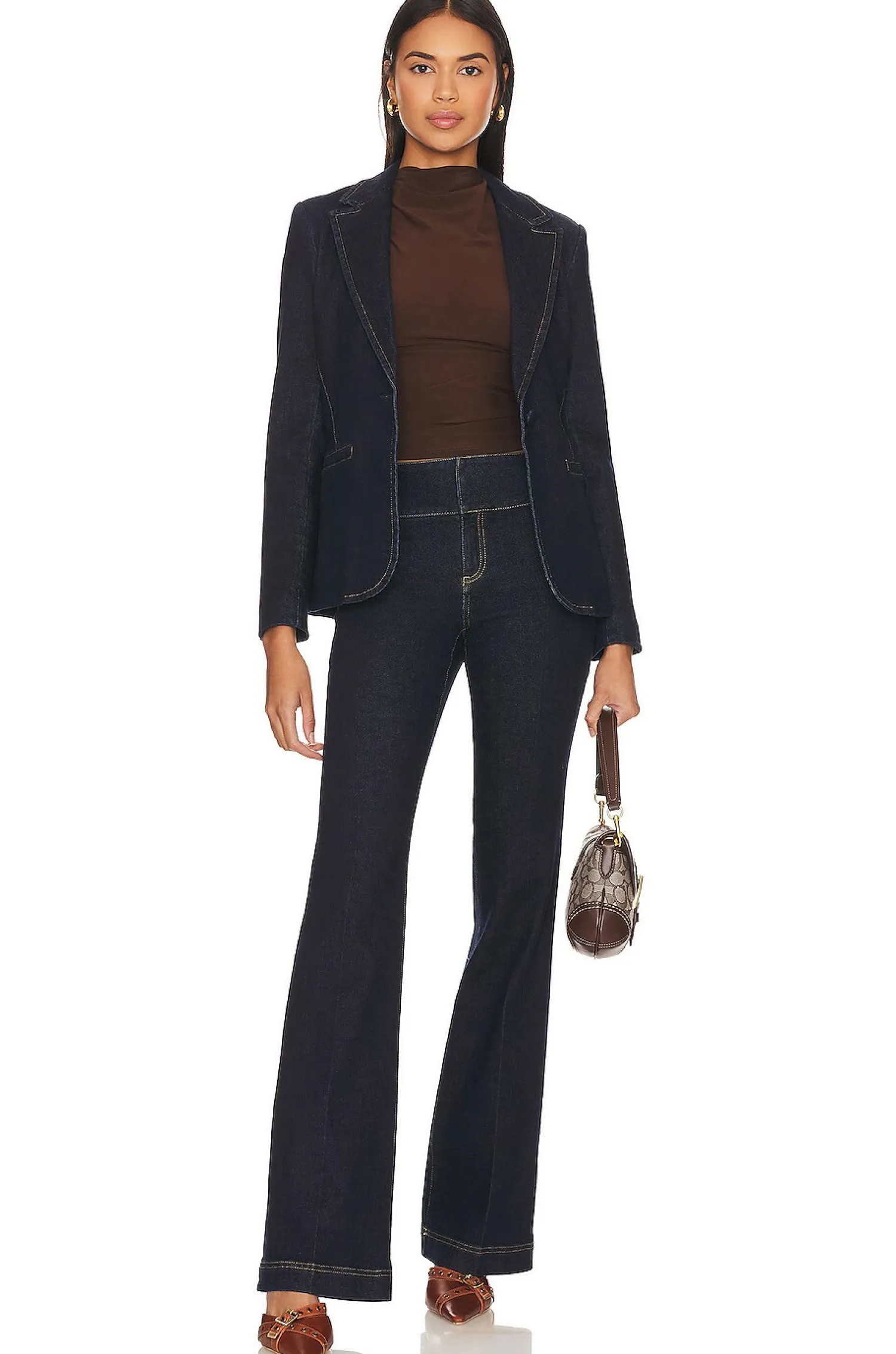 Women Alice + Olivia Jackets & Coats>Macey Blazer