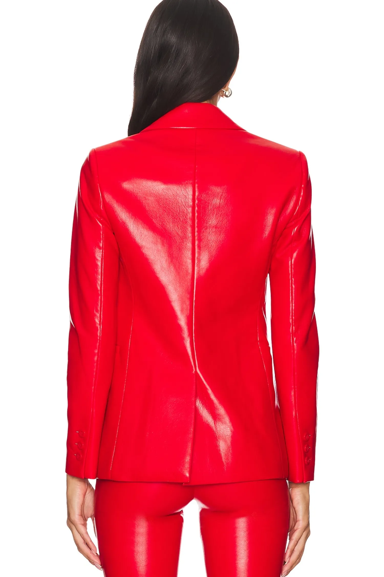 Women Alice + Olivia Jackets & Coats>Macey Leather Blazer