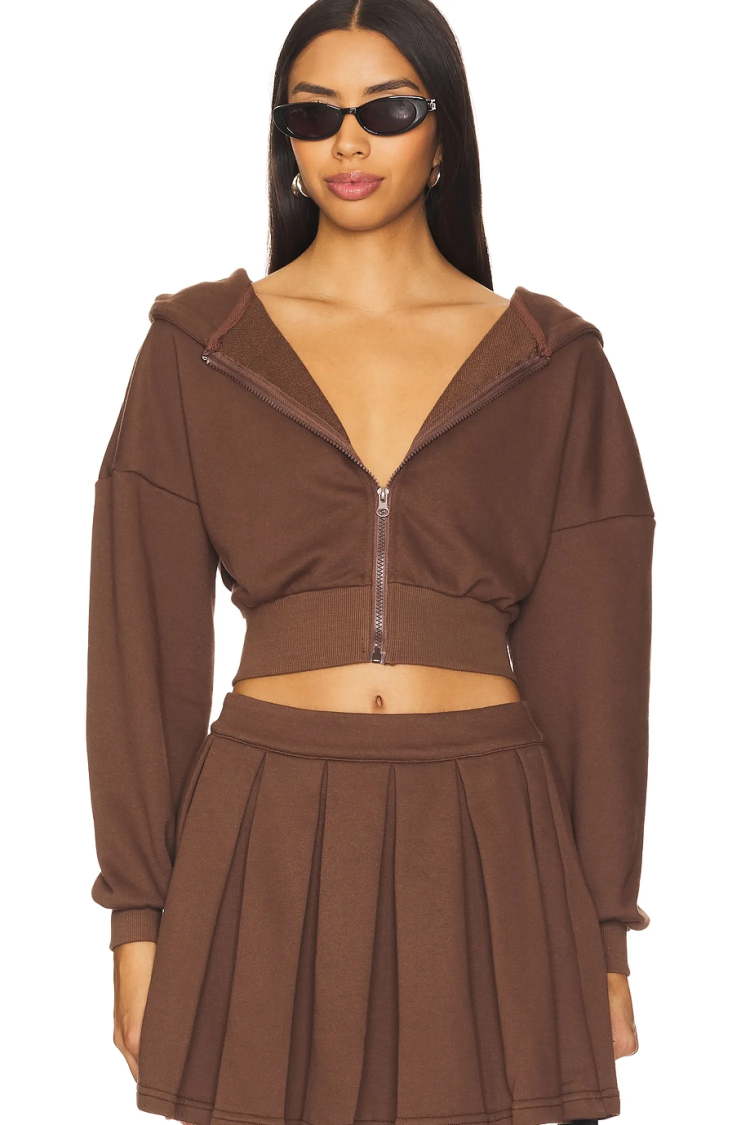 Women Nubyen Matching Sets|Jackets & Coats>Madison Hope Cropped Sweater