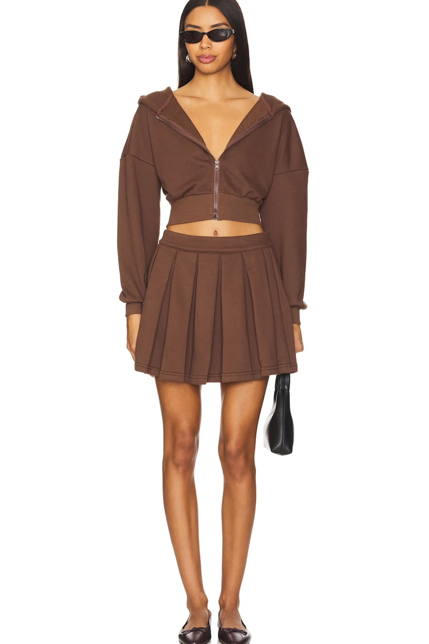 Women Nubyen Matching Sets|Jackets & Coats>Madison Hope Cropped Sweater