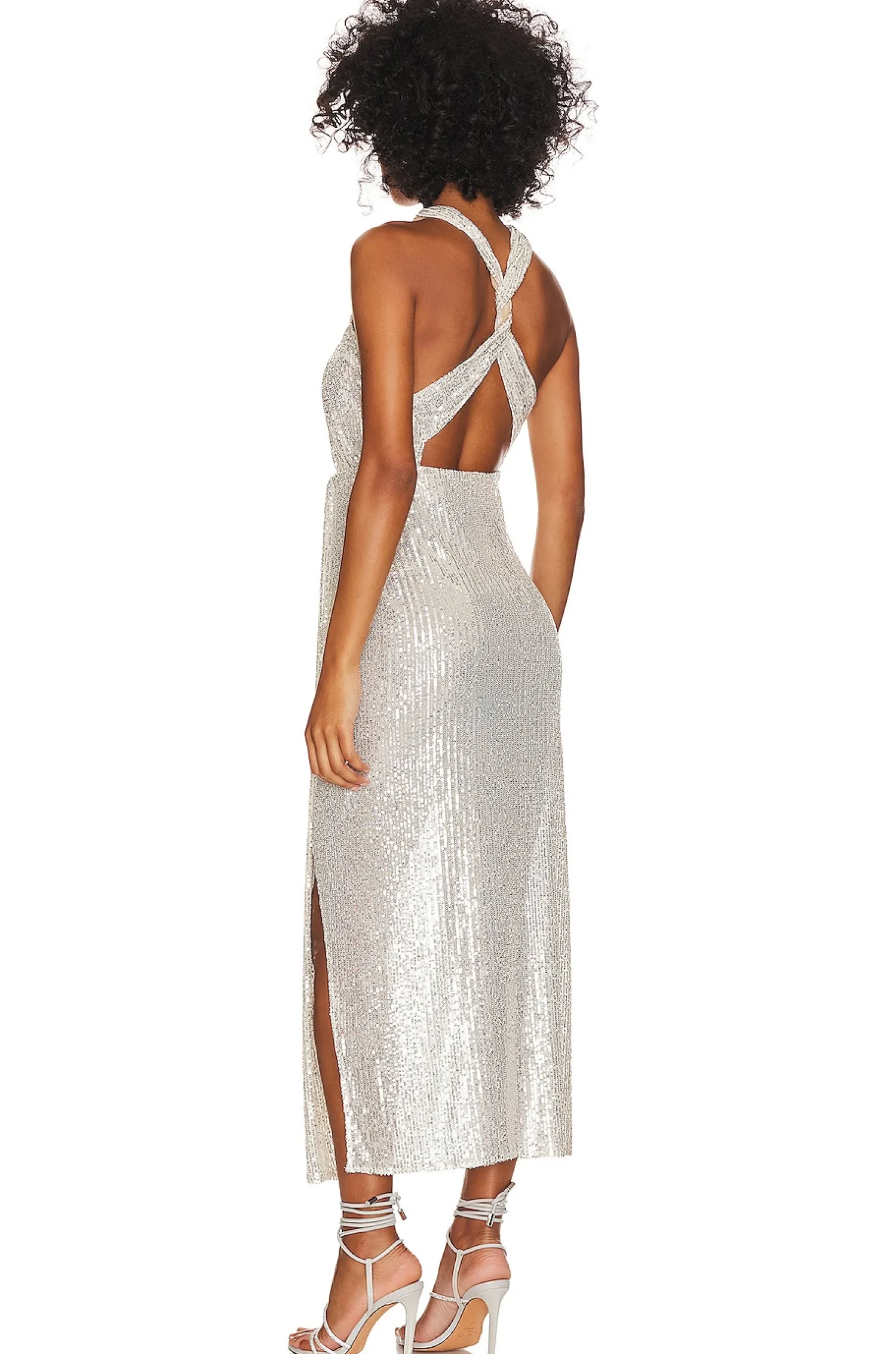 Women The Andamane Dresses>Maeva Halterneck Midi Dress