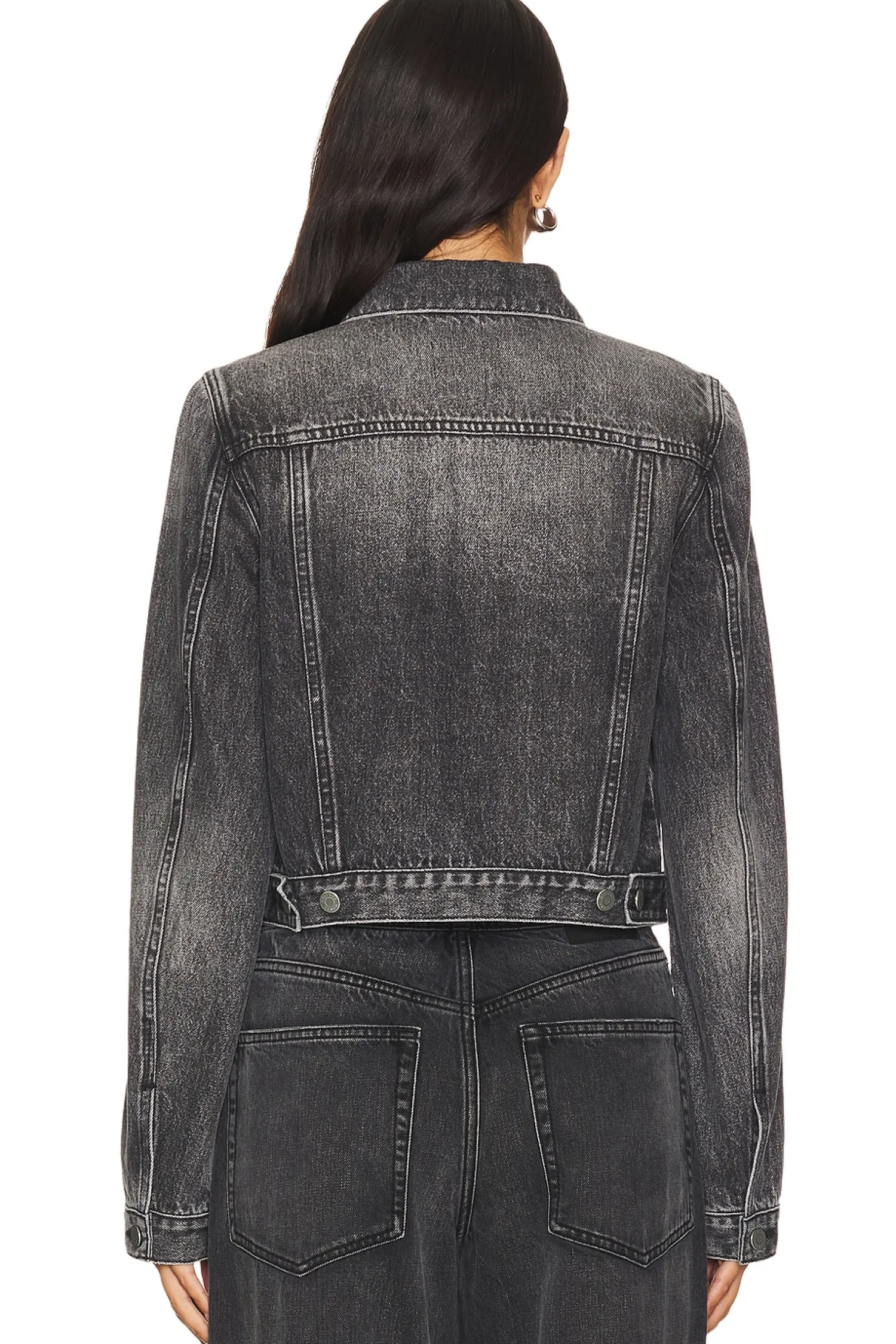 Women GRLFRND Jackets & Coats>Maeve Fitted Denim Jacket