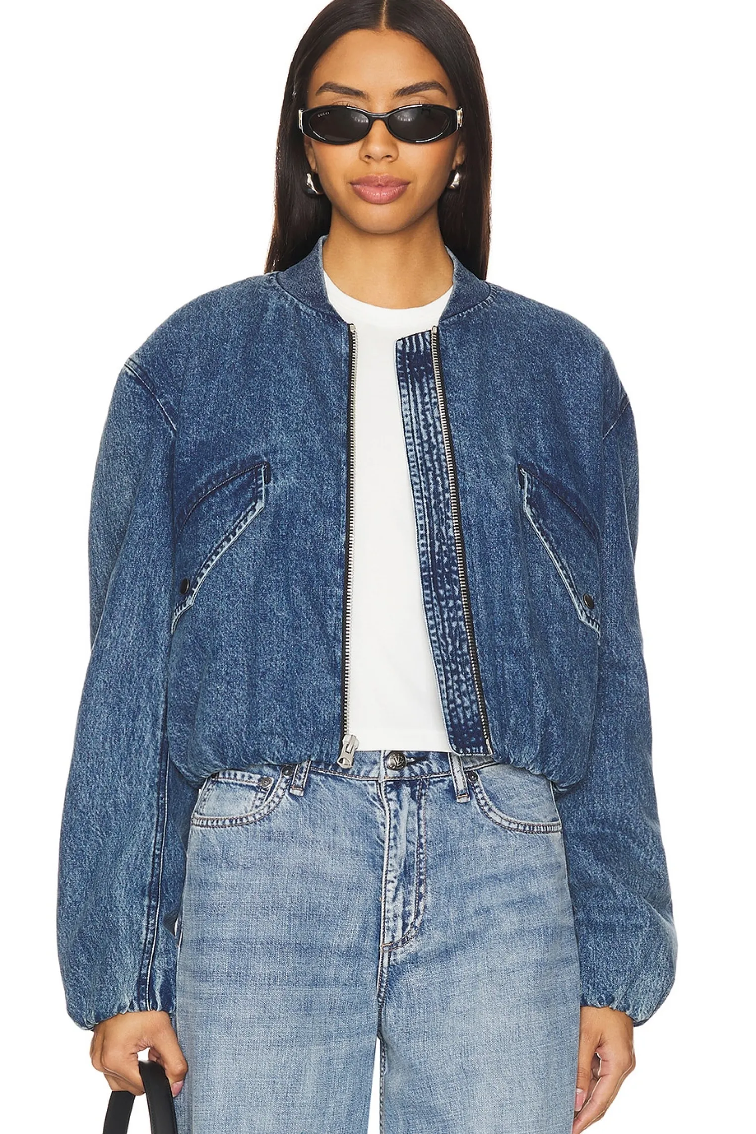 Women Rag & Bone Jackets & Coats>Maggie Cropped Bomber