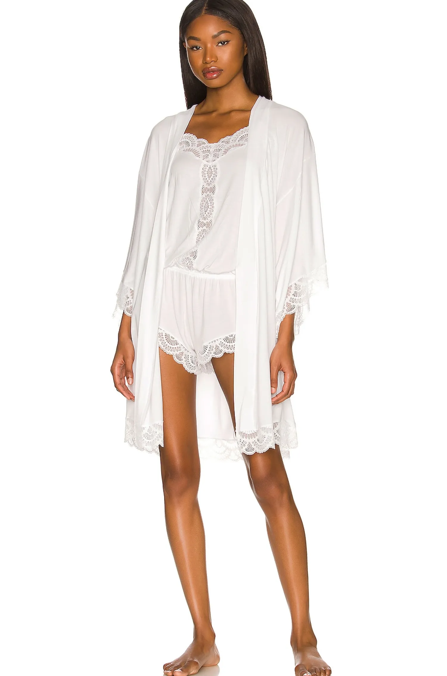 Women eberjey Lingerie & Sleepwear>Mariana The Mademoiselle Kimono Robe