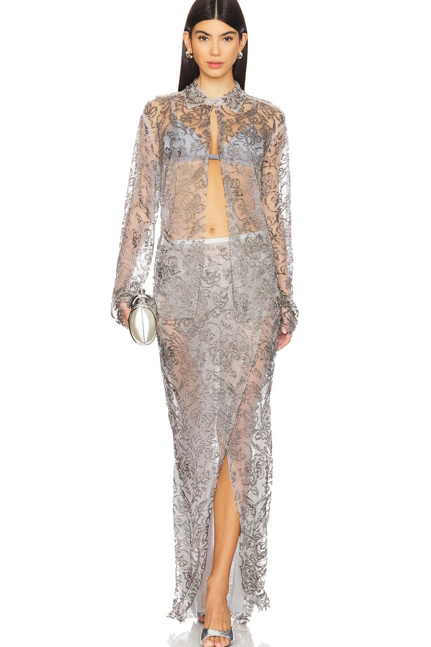 Women REMAIN Matching Sets>Maxi Wrap Skirt
