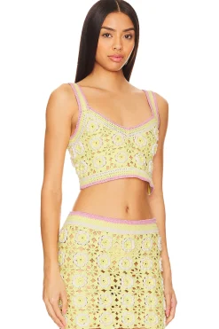 Women Lovers and Friends Matching Sets>Meadow Crochet Top