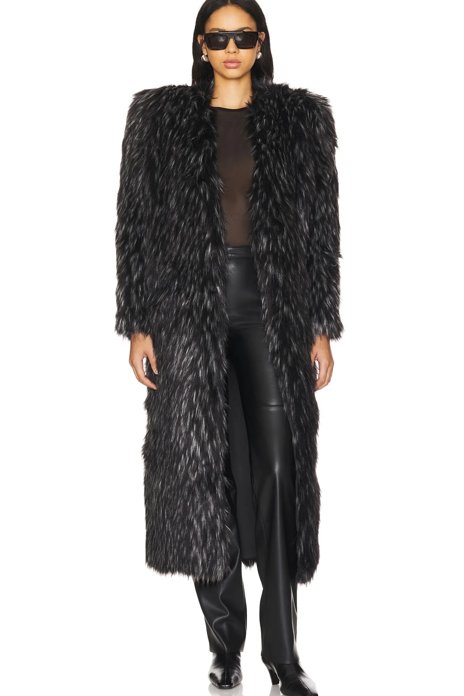 Women Zhivago Jackets & Coats>Mechanical Dolls Faux Fur Coat