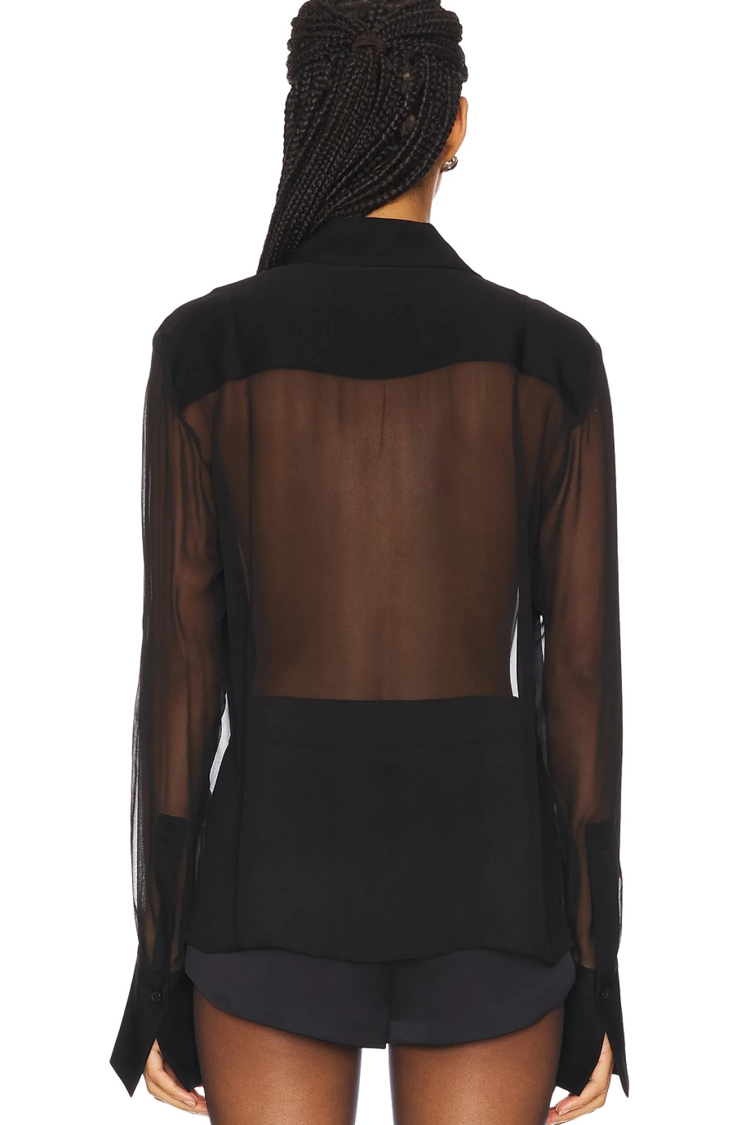Women SANS FAFF Matching Sets>Meghan Panelled Silk Blouse