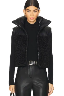 Women LAMARQUE Jackets & Coats>Melicia Faux Fur Vest