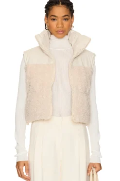 Women LAMARQUE Jackets & Coats>Melicia Faux Fur Vest