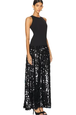 Women SIMONMILLER Dresses>Memphis Crepe Sequin Dress