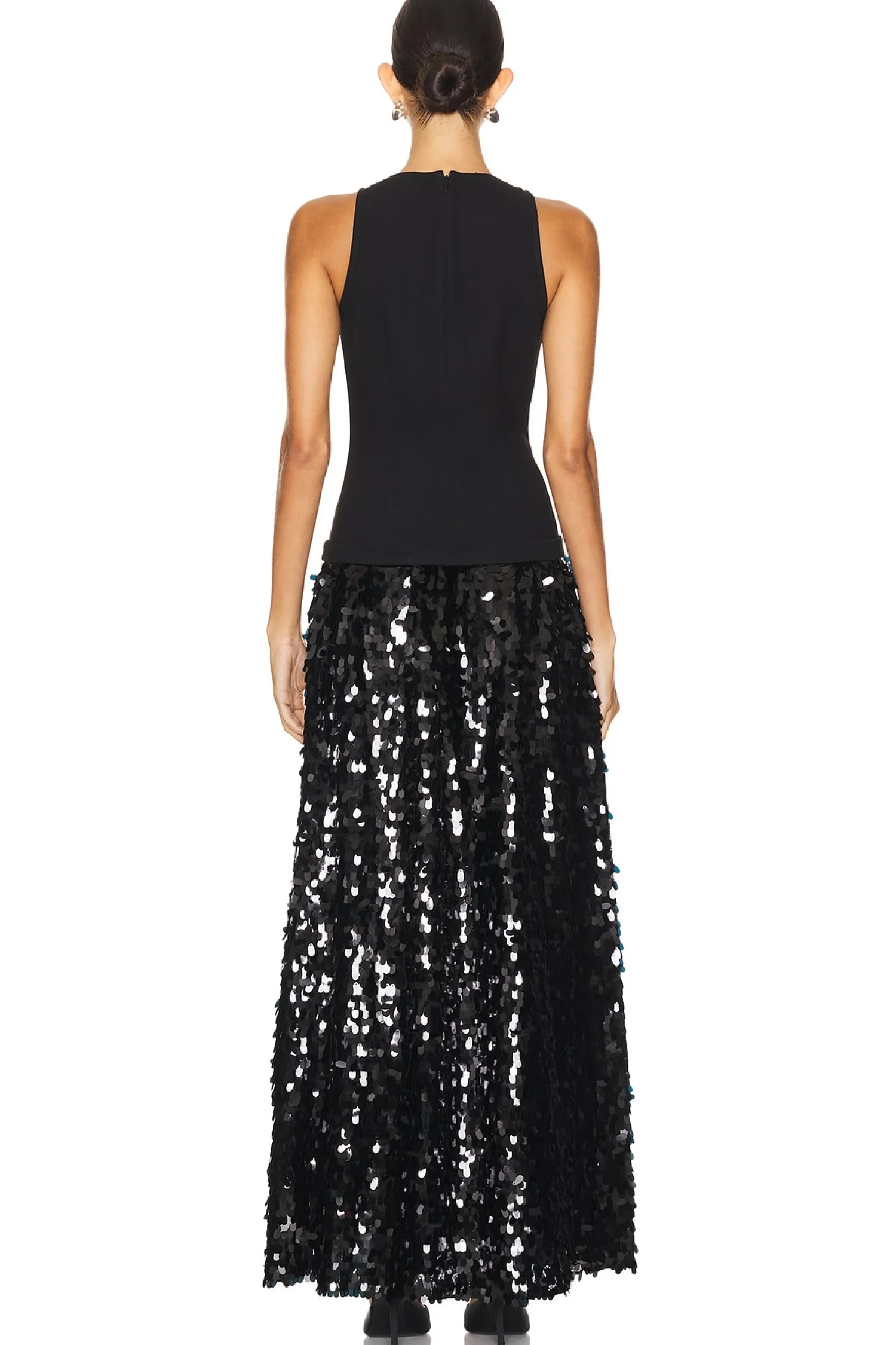 Women SIMONMILLER Dresses>Memphis Crepe Sequin Dress