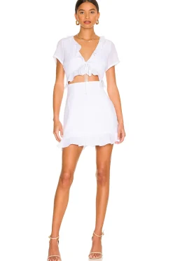 Women MORE TO COME Dresses>Mia Ruffle Tie Dress