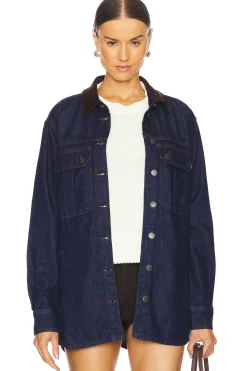 Women Veronica Beard Jackets & Coats>Mikaela Shacket