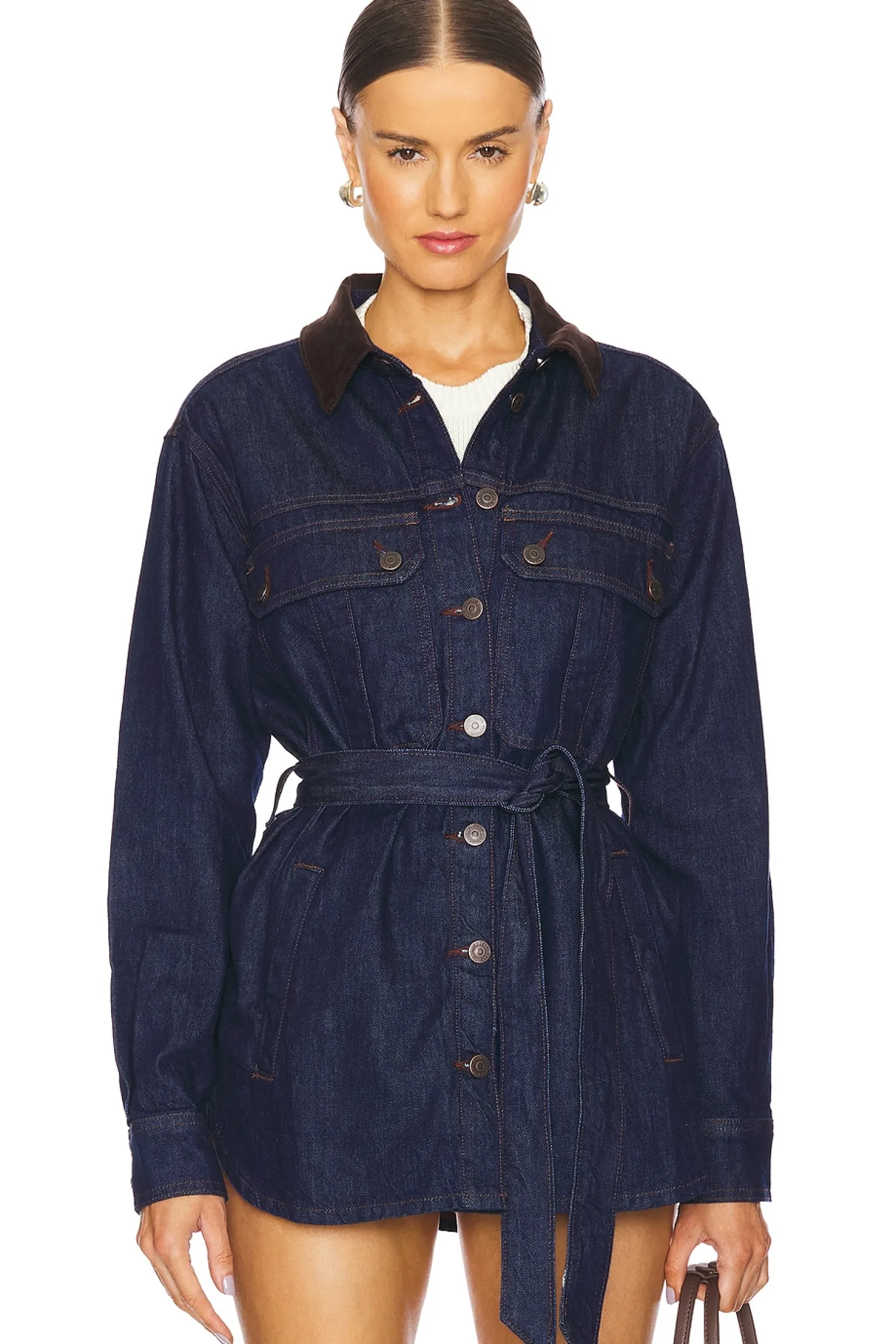 Women Veronica Beard Jackets & Coats>Mikaela Shacket