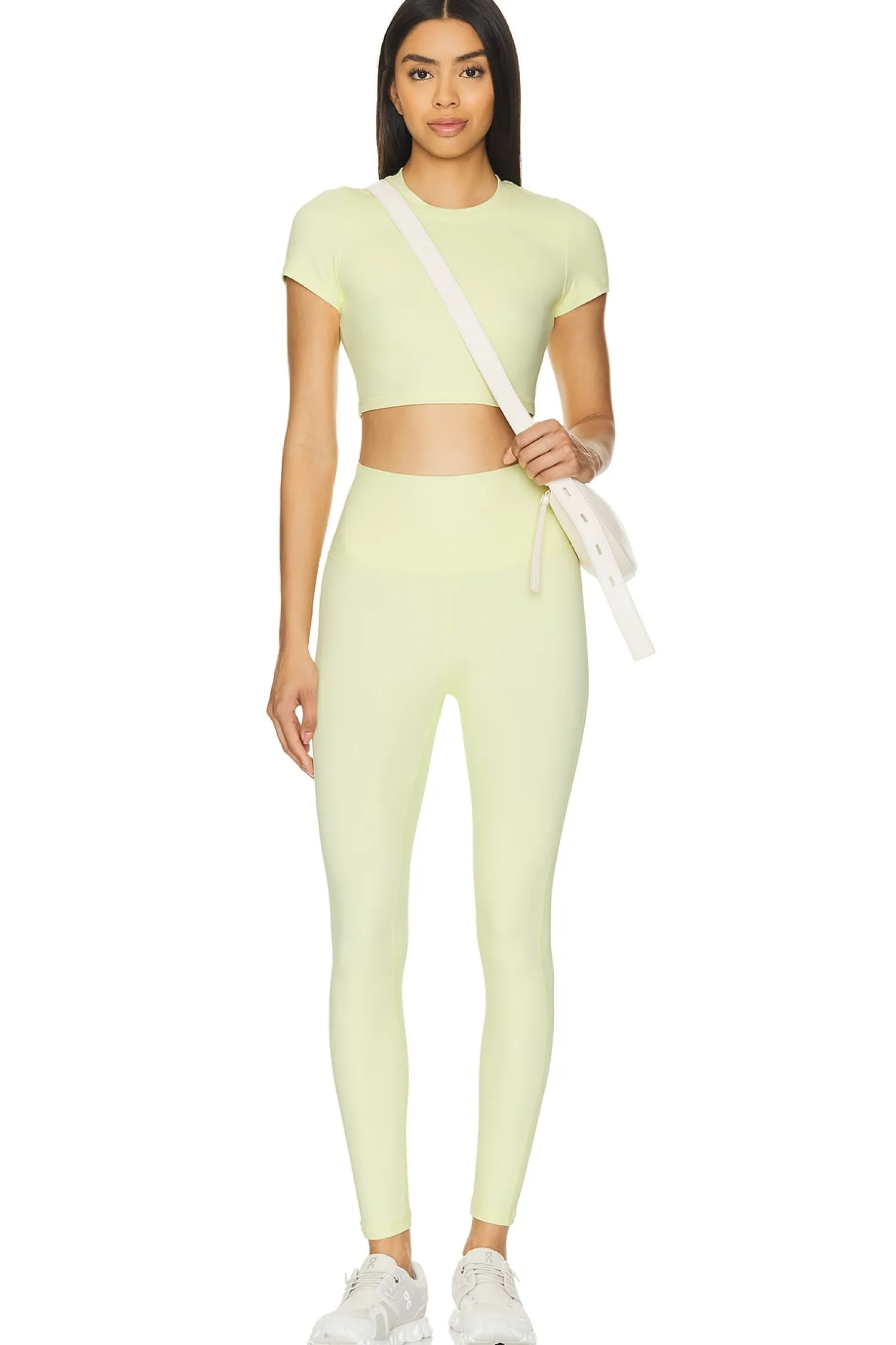 Women Nubyen Pants>Milan Wide Waist Band 7/8 Legging