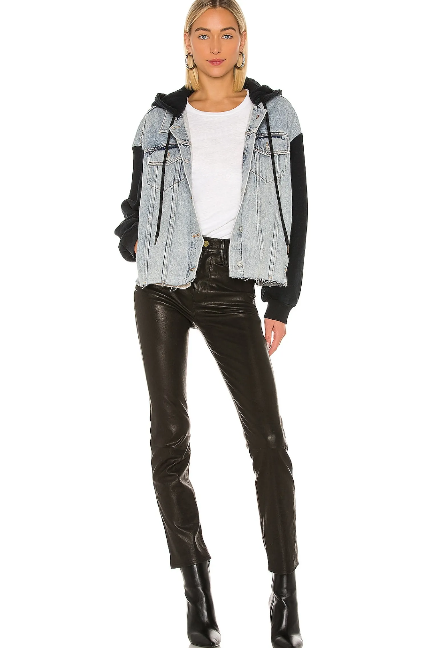 Women ALLSAINTS Jackets & Coats>Milena Hooded Jacket