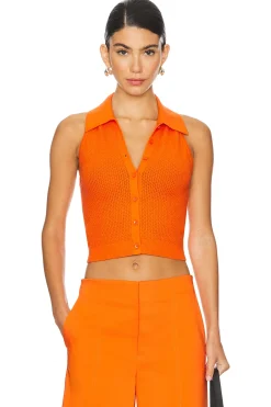 Women Alice + Olivia Matching Sets>Miles Collared Tank