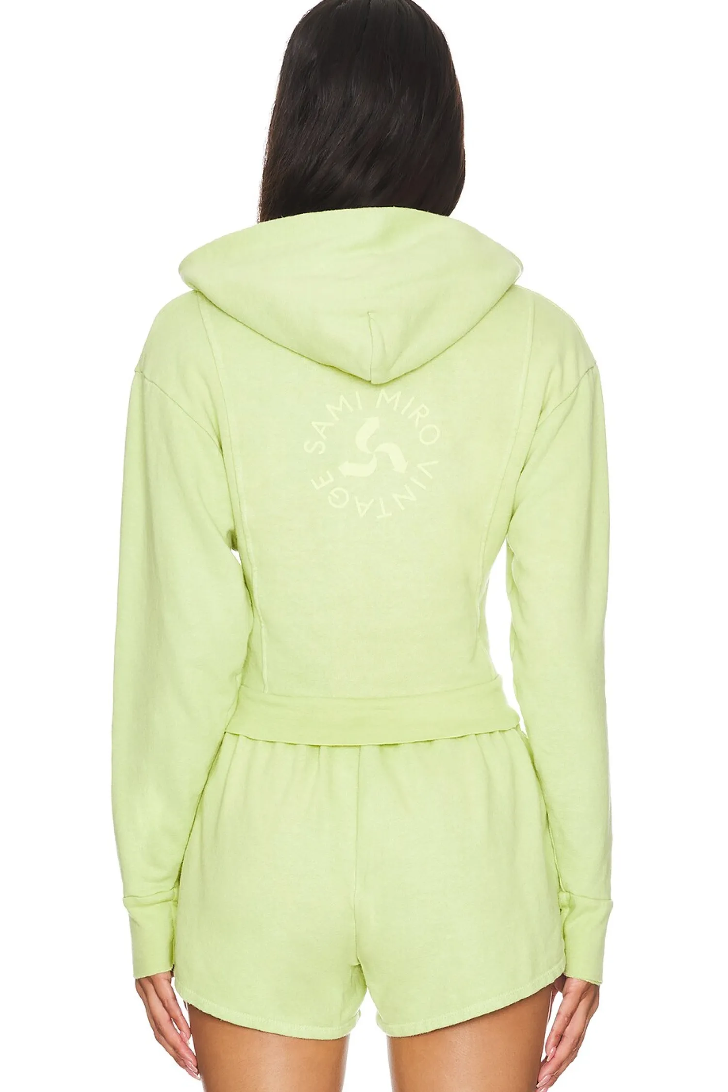 Women SAMI MIRO VINTAGE Matching Sets|Loungewear>Mini Safety Pin Hoodie