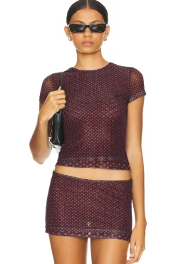 Women Miaou Matching Sets>Mini Tee