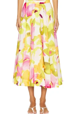 Women Bardot Matching Sets>Mirabelle Midi Skirt