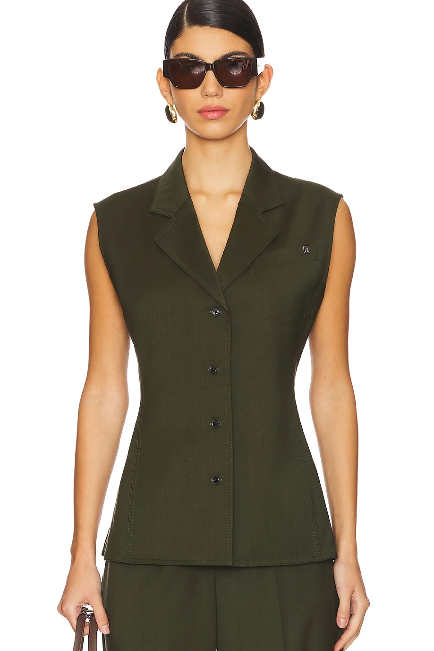 Women Helmut Lang Matching Sets>Modest Top