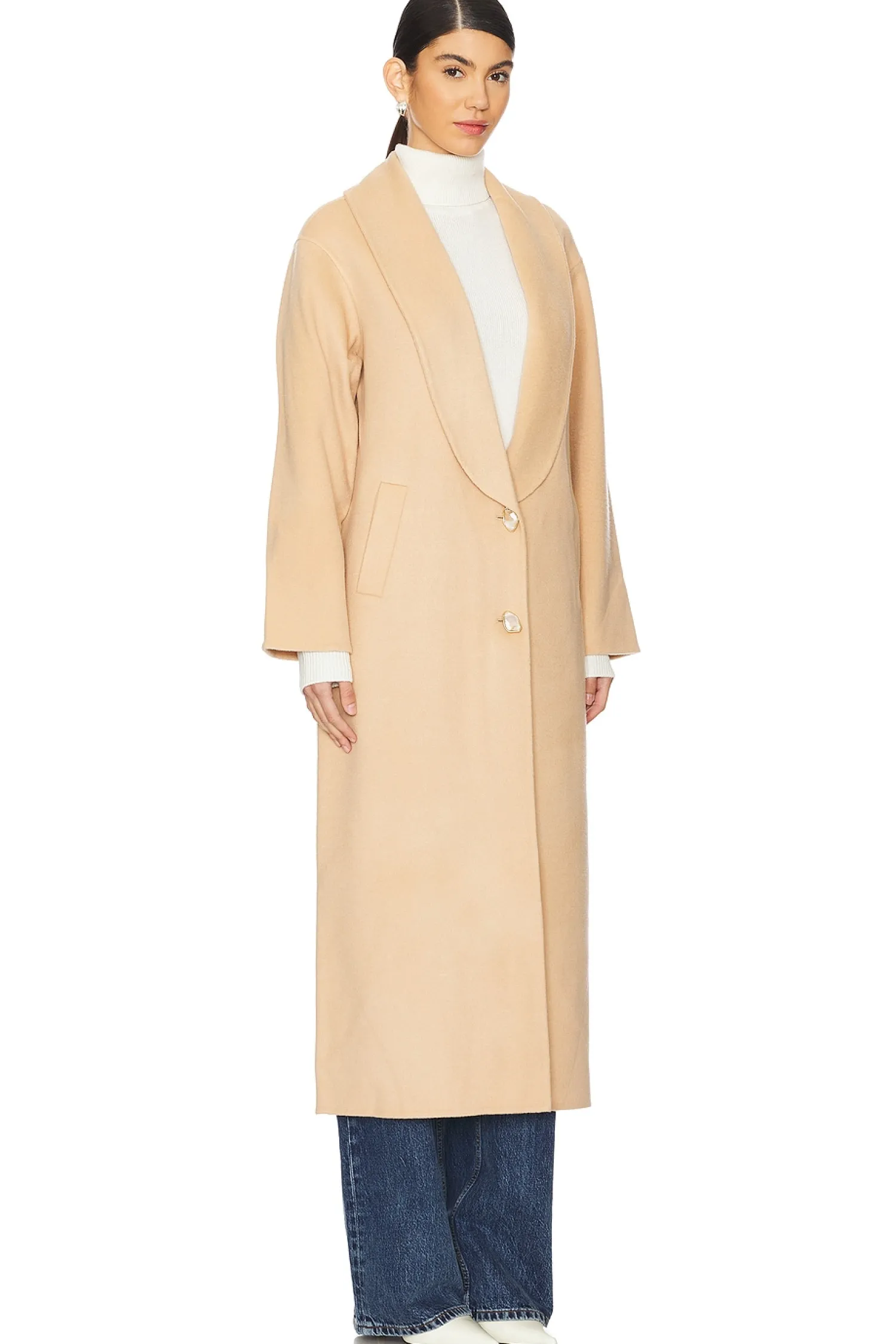 Women Aje Jackets & Coats>Modular Long Line Wool Coat