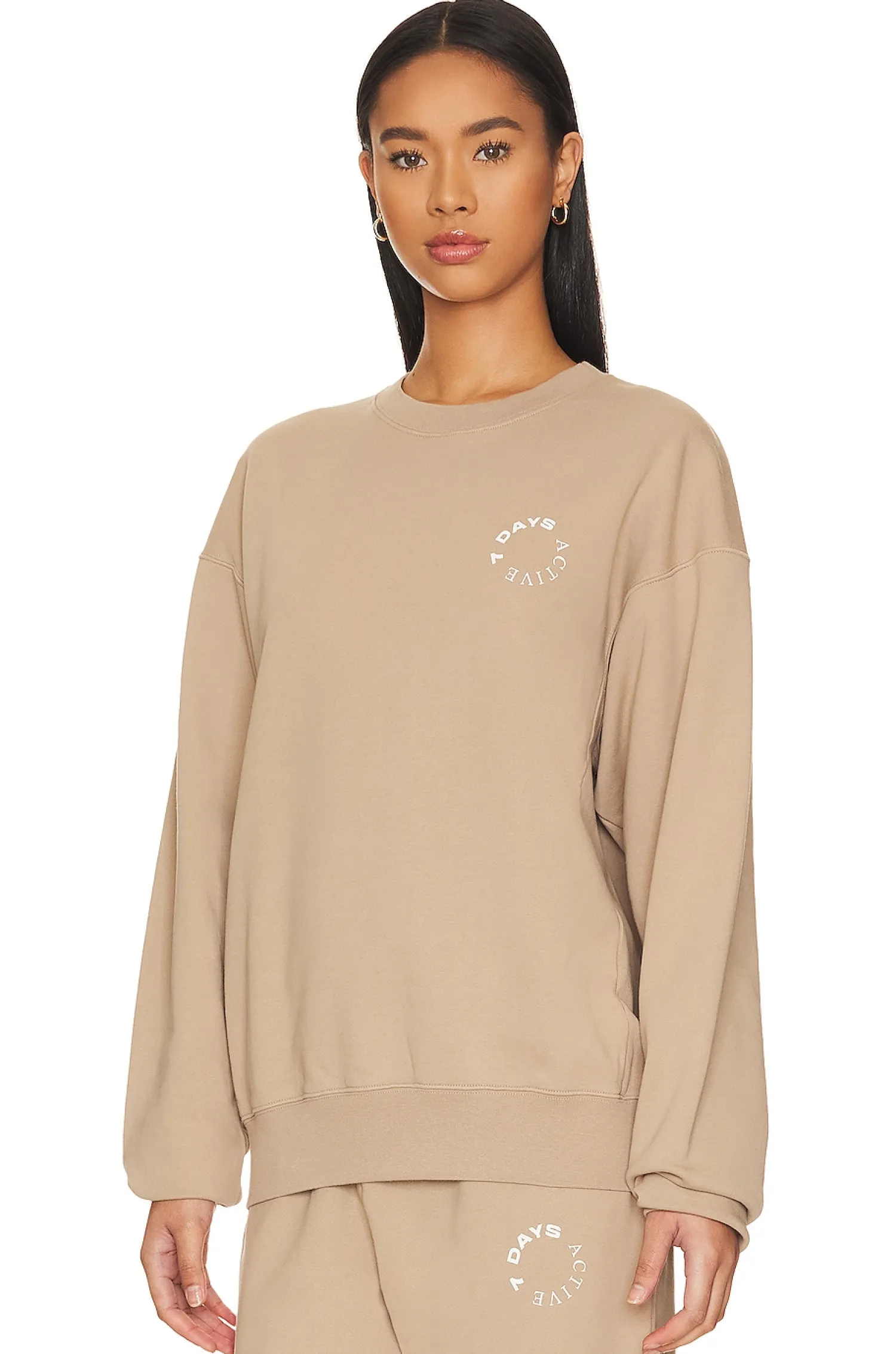 Women 7 Days Active Loungewear>Monday Sweatshirt