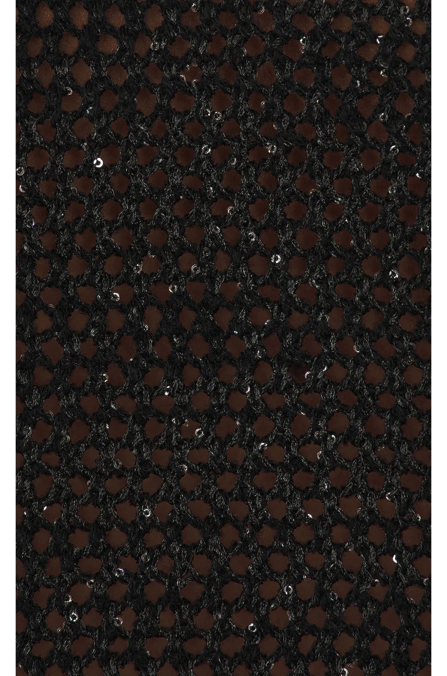 Women Line & Dot Dresses>Moonlight Crochet Mini Dress