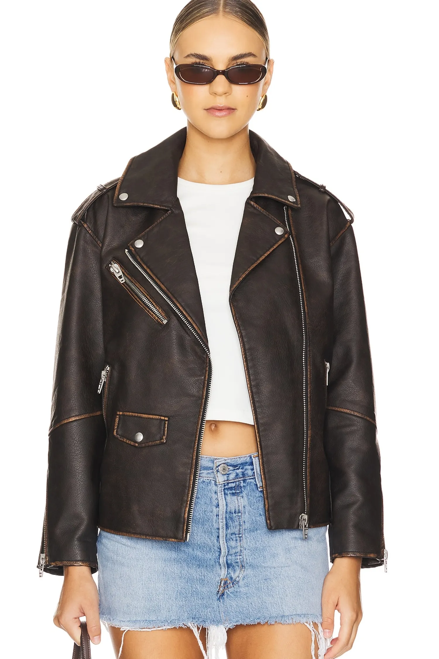 Women BLANKNYC Jackets & Coats>Moto Jacket